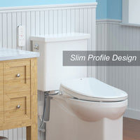 Load image into Gallery viewer, R&amp;T V3200 Electric Bidet Seat with Remote Control
