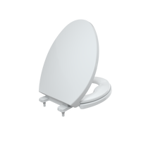 Load image into Gallery viewer, R&amp;T B1045 Elongated Toilet Seat with Built in Child Seat
