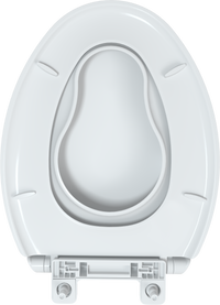 Load image into Gallery viewer, R&amp;T B1045 Elongated Toilet Seat with Built in Child Seat
