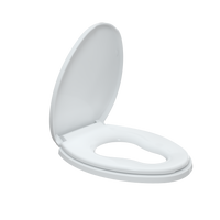Load image into Gallery viewer, R&amp;T B1045 Elongated Toilet Seat with Built in Child Seat
