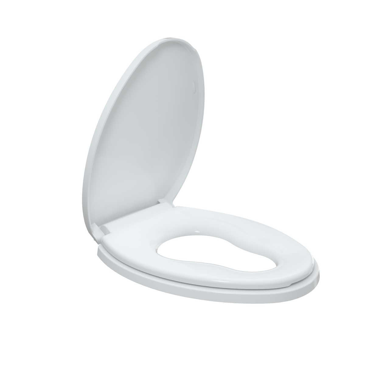 R&T B1045 Elongated Toilet Seat with Built in Child Seat