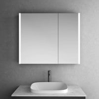 Load image into Gallery viewer, R&amp;T AC 110V Bathroom Illuminated  Mirror Cabinet
