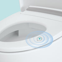Load image into Gallery viewer, R&amp;T W5100S Tankless Auto Flush Toilet Battery-Operated 1.28-GPF
