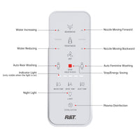 Load image into Gallery viewer, R&amp;T V3200 Electric Bidet Seat with Remote Control
