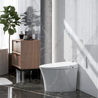 Load image into Gallery viewer, R&amp;T E16 Tankless Smart Bidet Toilet Auto Dual Flush 1.1/1.6-GPF with Remote Control
