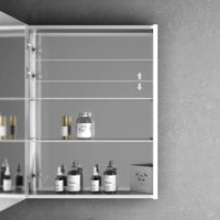 Load image into Gallery viewer, R&amp;T AC 110V Bathroom Illuminated  Mirror Cabinet
