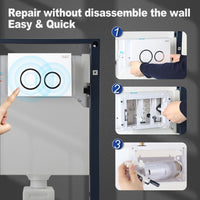 Load image into Gallery viewer, R&amp;T G30034 In-Wall Toilet Tank Carrier
