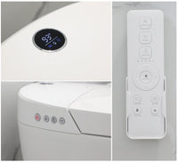 Load image into Gallery viewer, R&amp;T E16 Tankless Smart Bidet Toilet Auto Dual Flush 1.1/1.6-GPF with Remote Control

