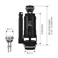 Load image into Gallery viewer, R&amp;T 3&#39;&#39; Dual Flush Toilet Repair Kit for 2-Piece Toilet
