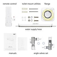 Load image into Gallery viewer, R&amp;T E16 Tankless Smart Bidet Toilet Auto Dual Flush 1.1/1.6-GPF with Remote Control
