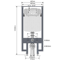 Load image into Gallery viewer, R&amp;T G3008AA In-Wall Toilet Tank Carrier

