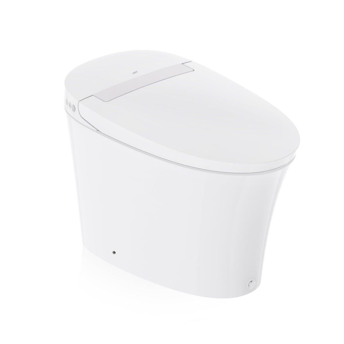 R&T W5100S Tankless Auto Flush Toilet Battery-Operated 1.28-GPF