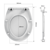 Load image into Gallery viewer, R&amp;T B6098 Round Toilet Seat
