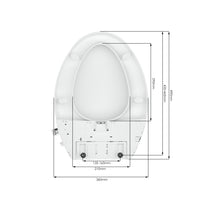 Load image into Gallery viewer, R&amp;T Non-Electric Bidet Toilet Seat Elongated
